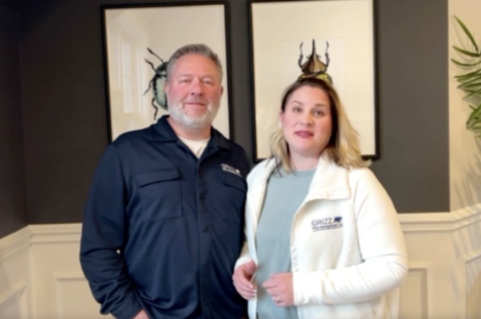 Anna and Andy from Grizz Pest Control